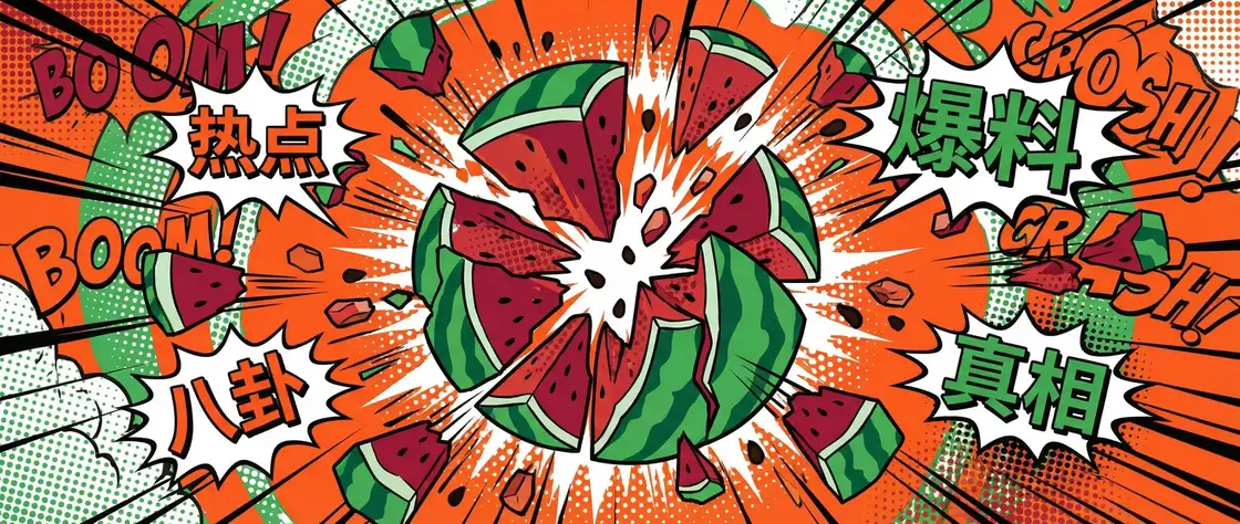 买红妹吸毒 今日头瓜爆炸漫画横幅